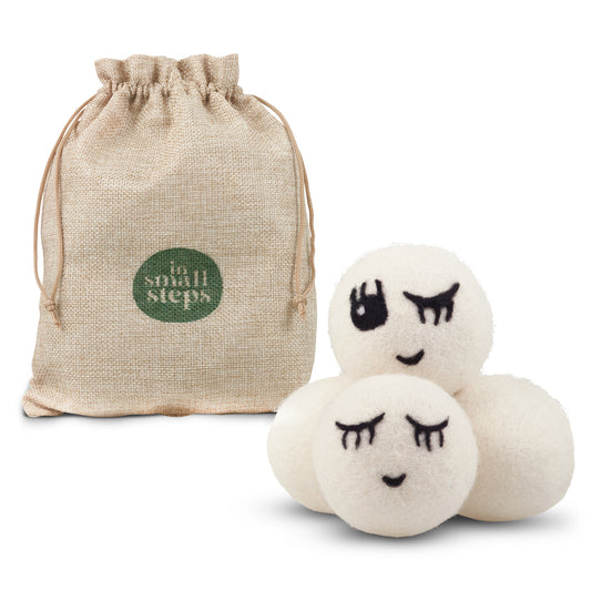 Organic Wool Dryer Balls, XL – 4 Pack
